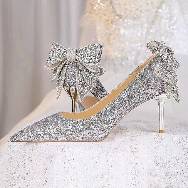 Bride Pointed Closed for Bridesmaid Wedding Toe Shoes Women New Balance Com Returns