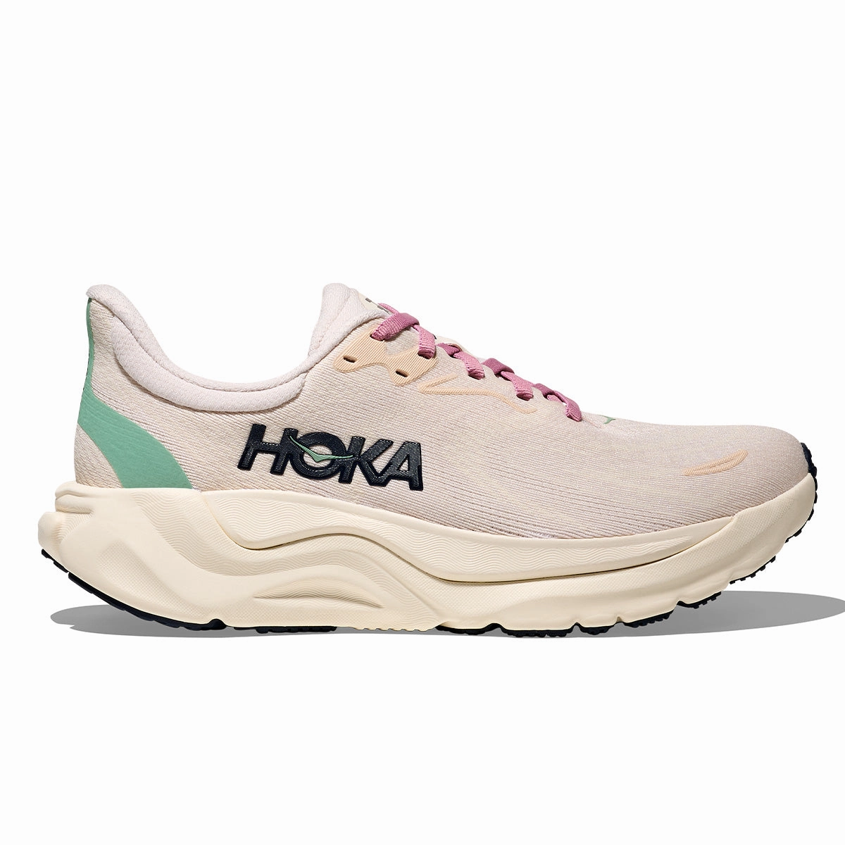 Coolest Hoka Arahi 8 Womens | Rose Cream / Alabaster