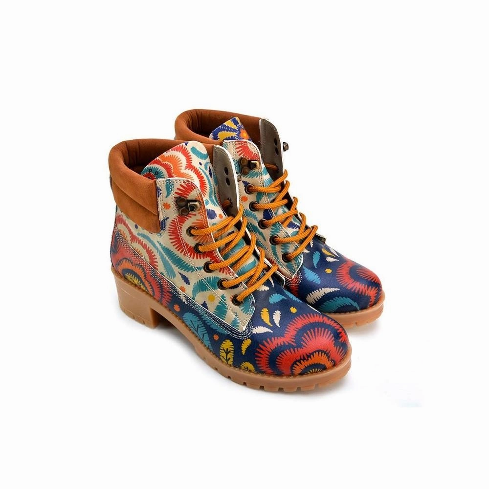 Short Boots KAT129 Moon Boots With Fur