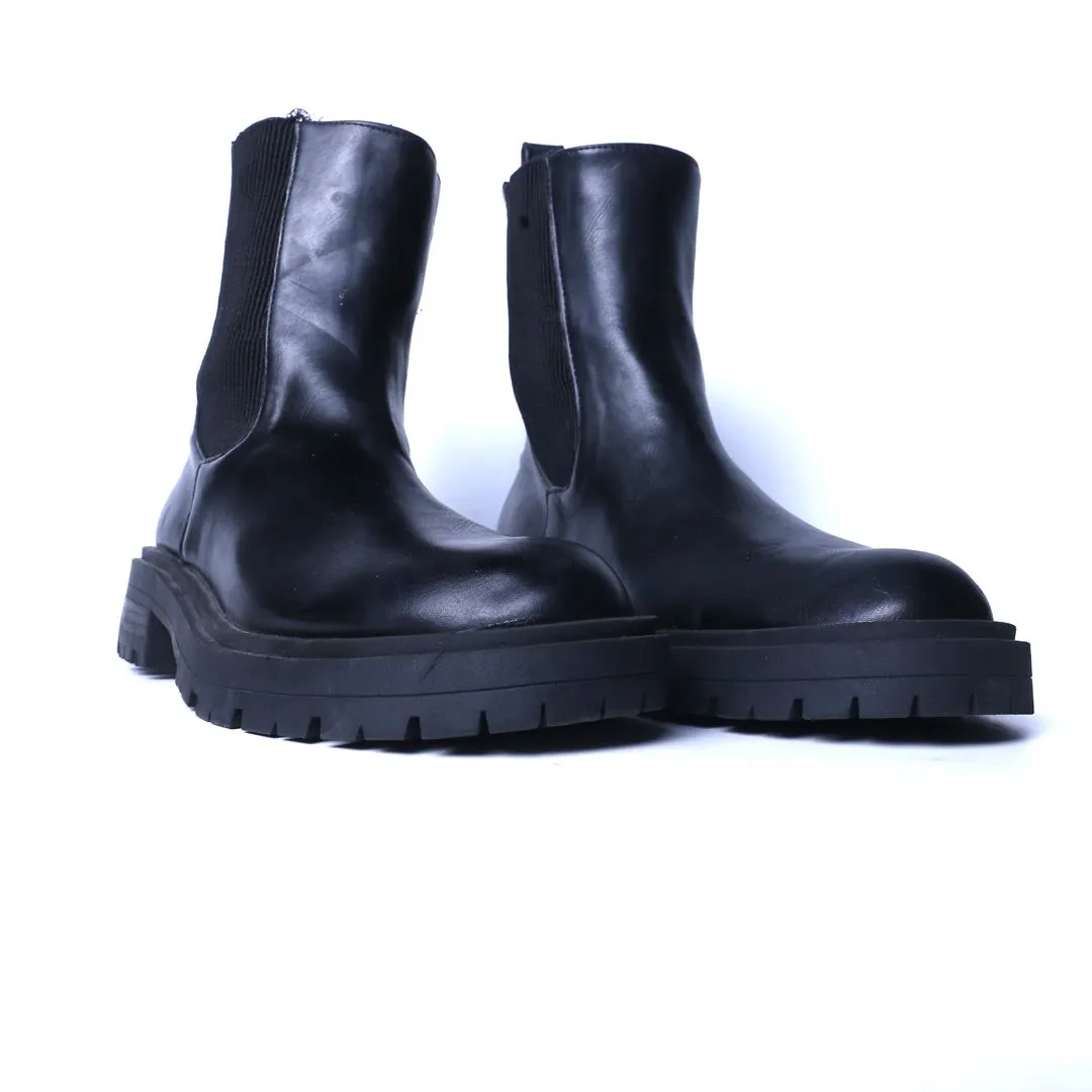 PULL & BEAR . Round Toe Derby Shoes