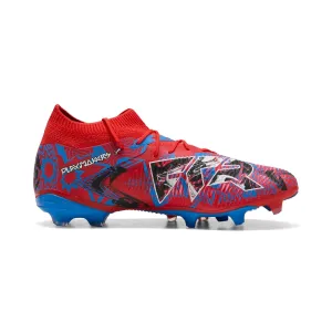 PUMA Future 8 Match Play Makers FG/AG Men's Soccer Cleats - Red/Black/Blue Youth Soccer Indoor Cleats