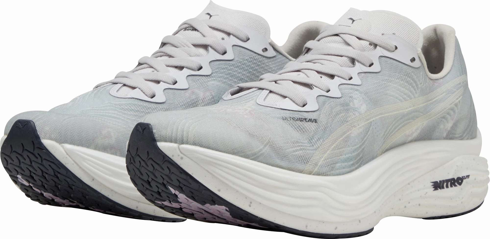 Puma Waffle Shoes Puma Deviate Nitro Elite 3 X SAYSKY Womens Running Shoes - Grey