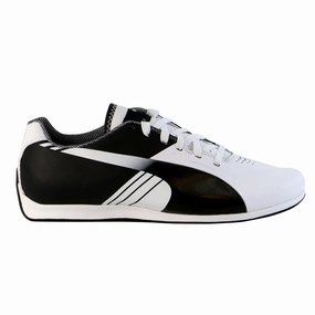Puma Golf Rs-g Shoes Puma evoSpeed 1.3 Lo Motorsport Fashion Shoe - White/Steel Gray/Black - Mens