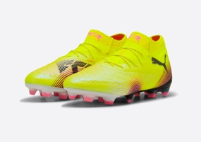 PUMA Future 8 Ultimate FG - Yellow Alert/Puma Black/Sun Struck Puma Neutral Running Shoes