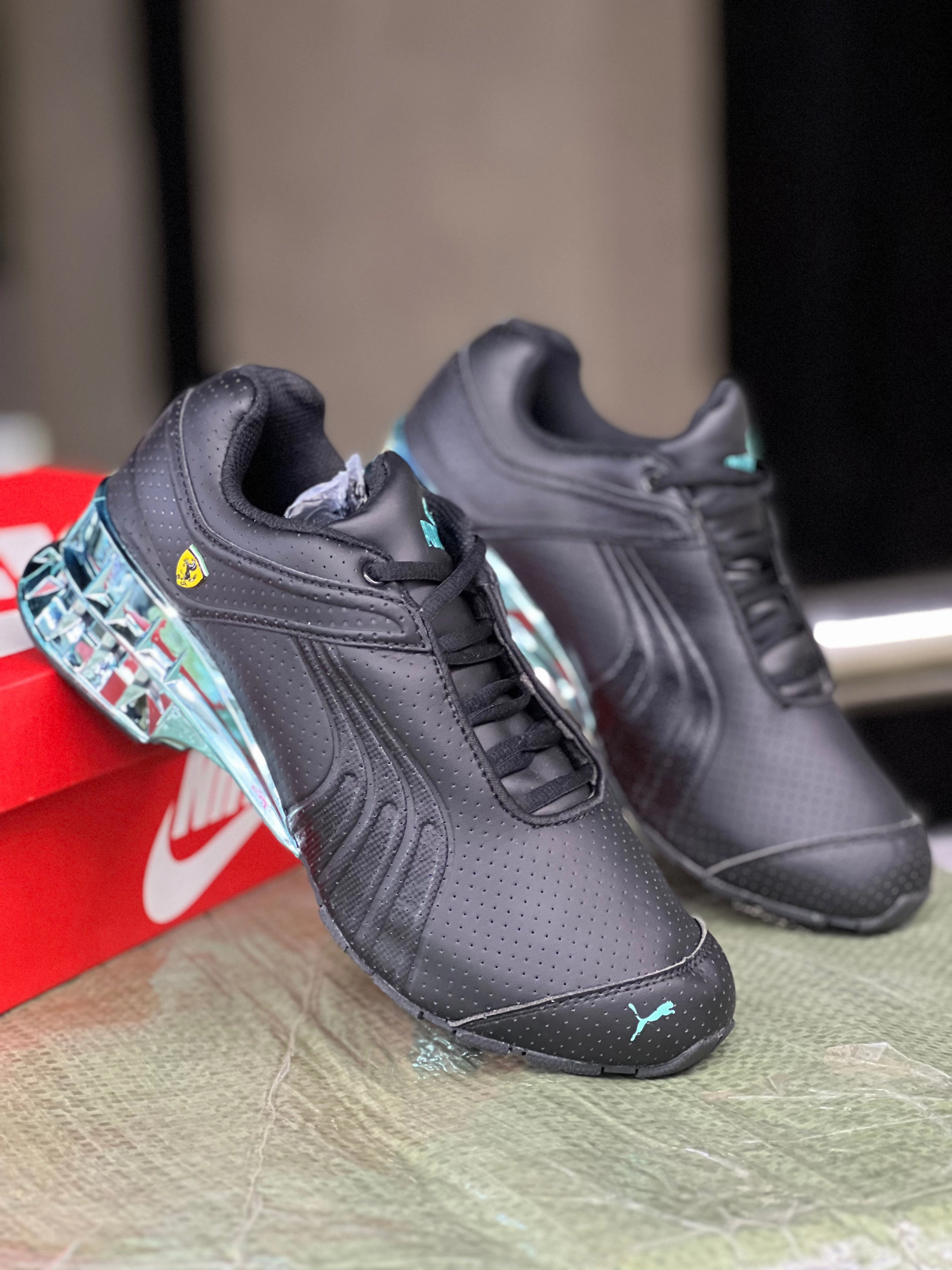 Puma Infusion Training Shoes Puma x Ferrari - Black/Emerald