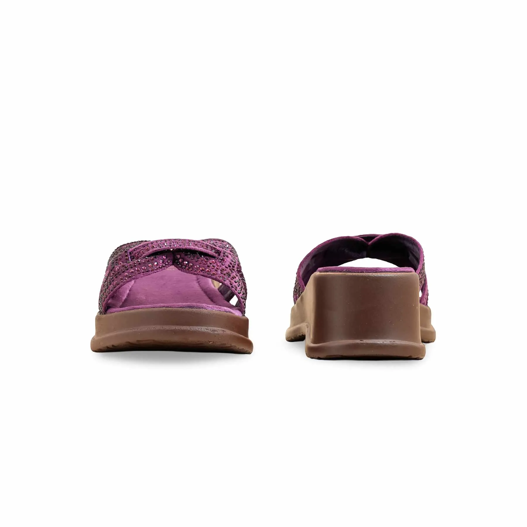 Grandpa's Slippers Purple Formal Slipper PU0533