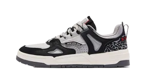 QIAODAN Inheritance 2.0 Enablement 2.0 Wear-Resistant Low-Top Skateboard Shoes Black Gray Business Casual Shorts And Shoes