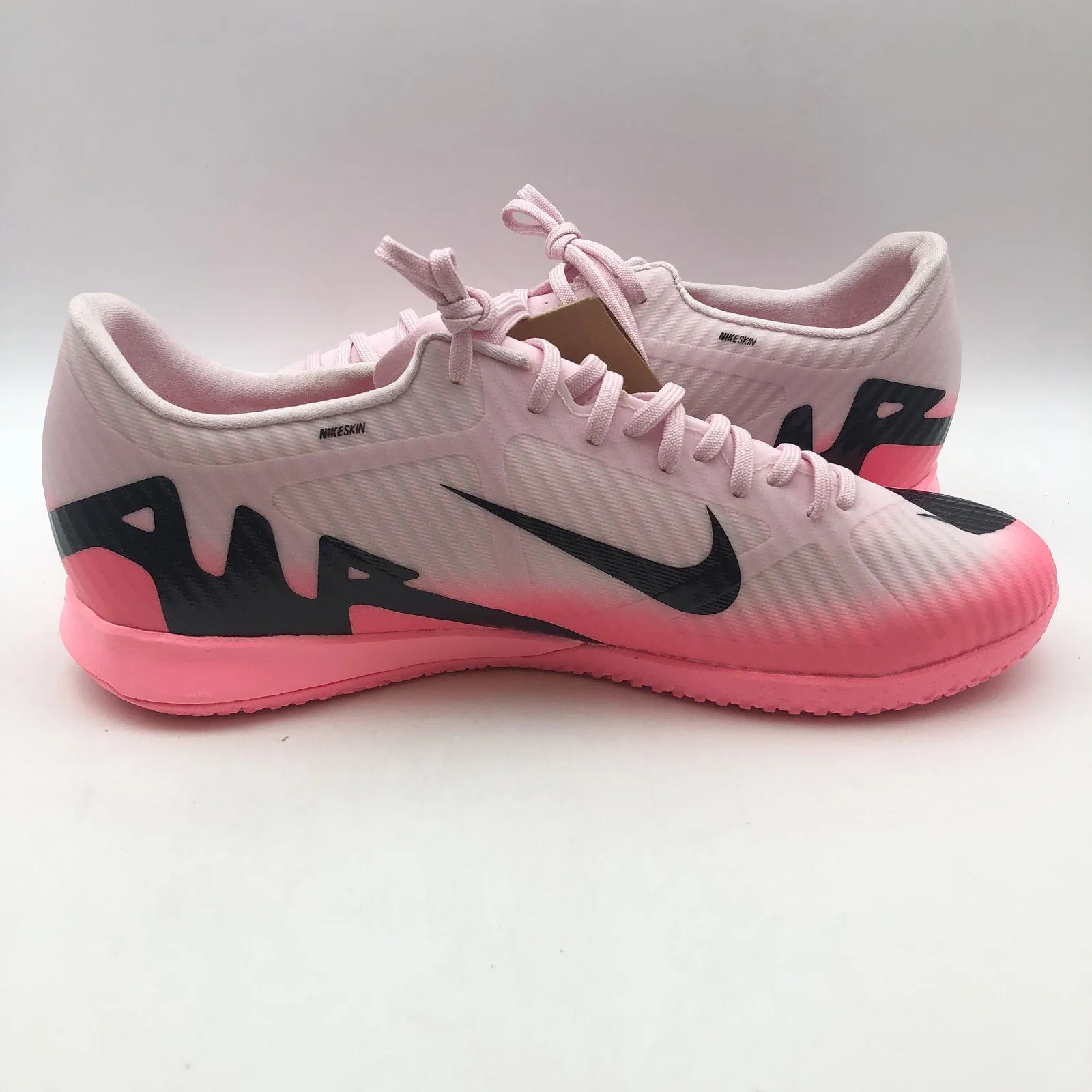 Soccer Cleats For Heel Pain Nike Mens Mercurial Vapor 15 Academy IC Soccer Cleats Size 8 Pink Black NWOB