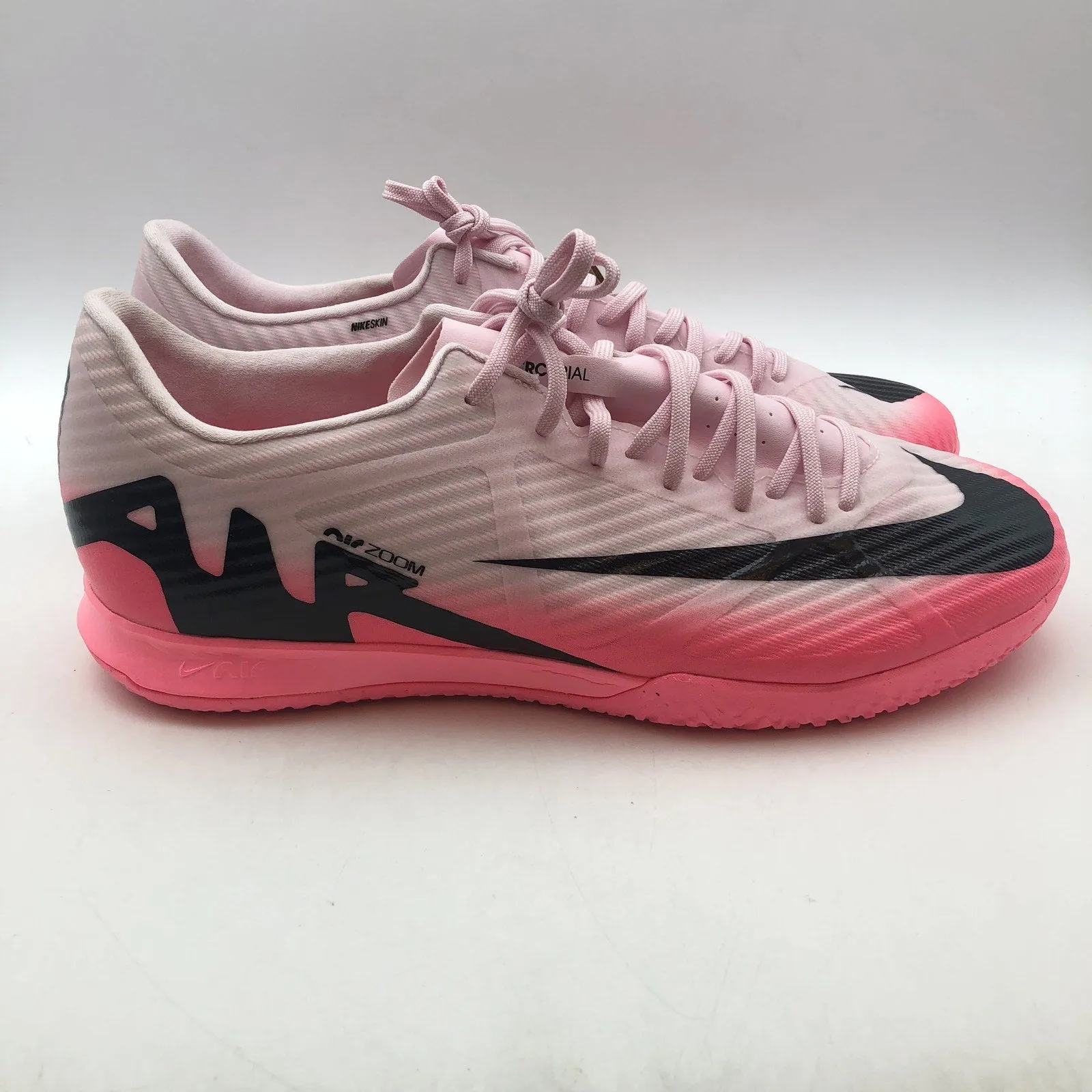 Mitch Match Soccer Cleats Nike Mens Mercurial Vapor 15 Academy IC Soccer Cleats Size 8 Pink Black NWOB