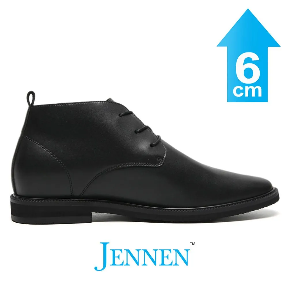 Sand In My Boots Festival Mr. Basquiat 6cm | 2.4 Inches Height Boost | Formal Vegan Elevator Boots