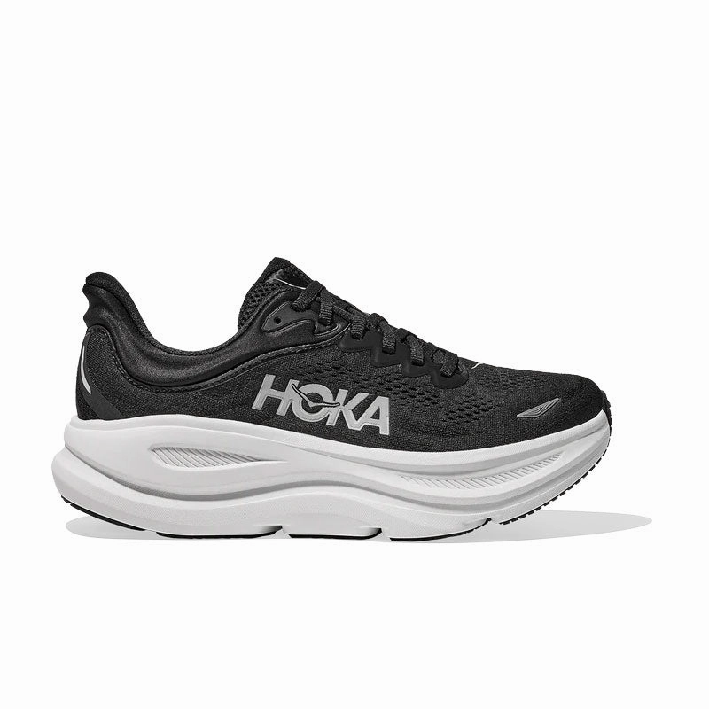 Tanger Outlet Shoes WOMEN'S HOKA BONDI 9 BLACK WHITE 1162012/BWHT