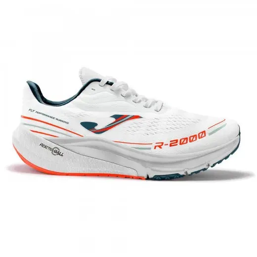 Old Navy Lace Up Shoes R.2000 Men 2202 White Orange Fluor