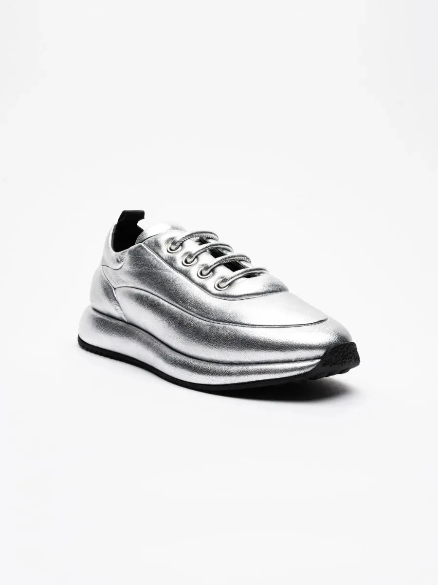 RACE/129 Lace Up Shoes With Heel