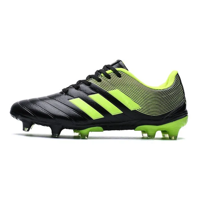 Sneakers Men Football Shoes Soccer Cleats Boots Long Spikes TF Spikes Sneakers