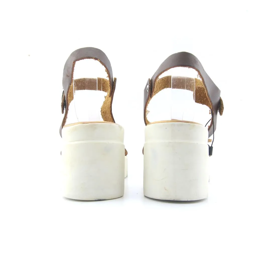 LADY GLAM . Mid Heel Brogues