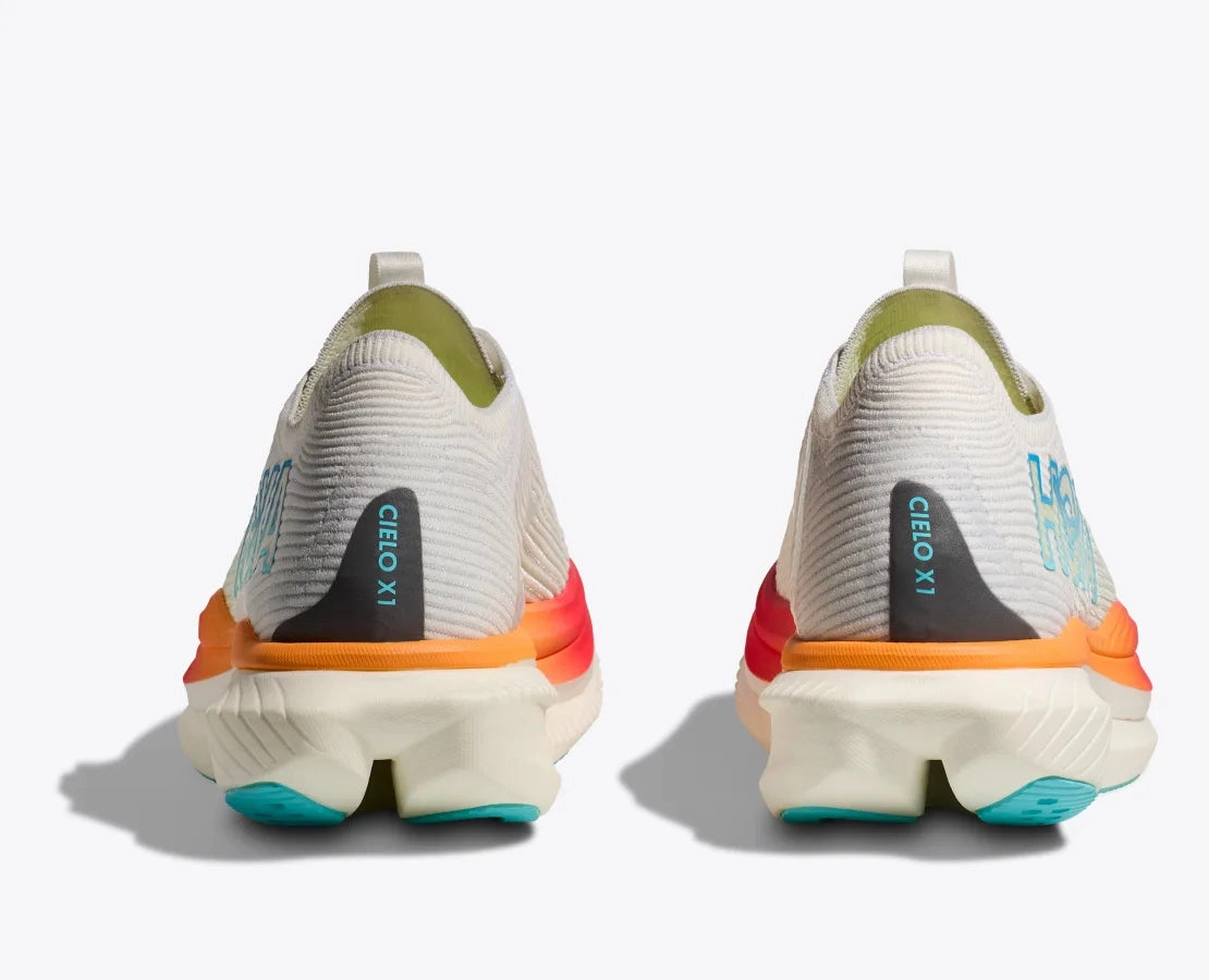 Cheapest Australia Hoka Unisex Cielo X1- Frost/Cerise (1147910-FSTC)