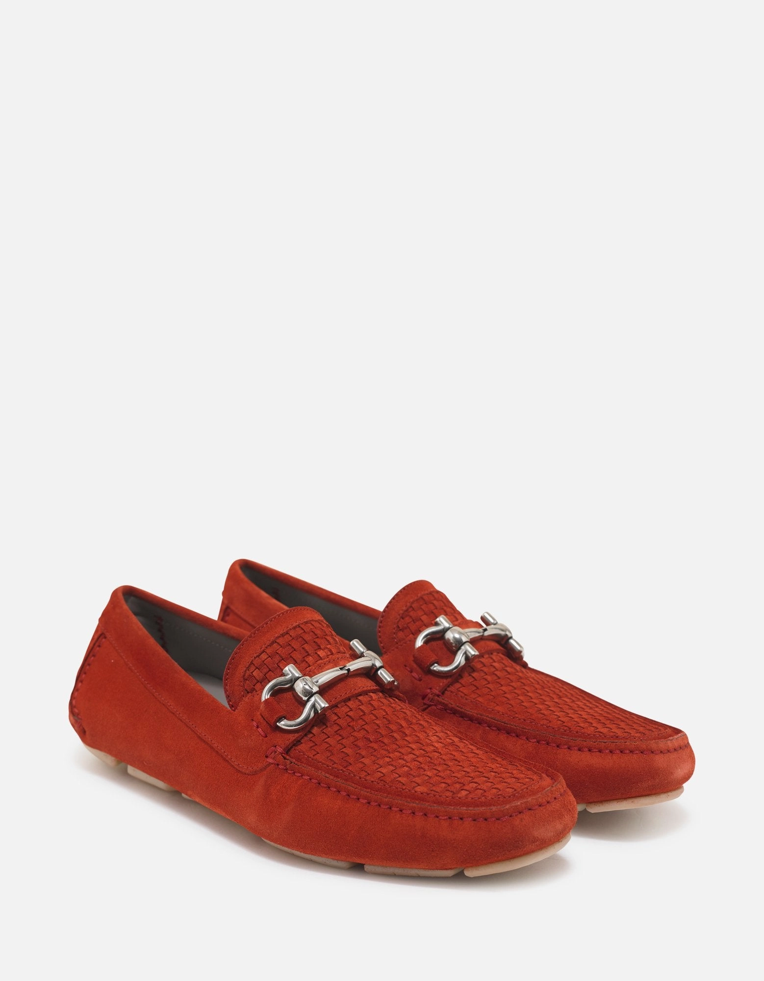 Dsw Franco Sarto Loafers Red Parigi Suede Leather Driving Shoes