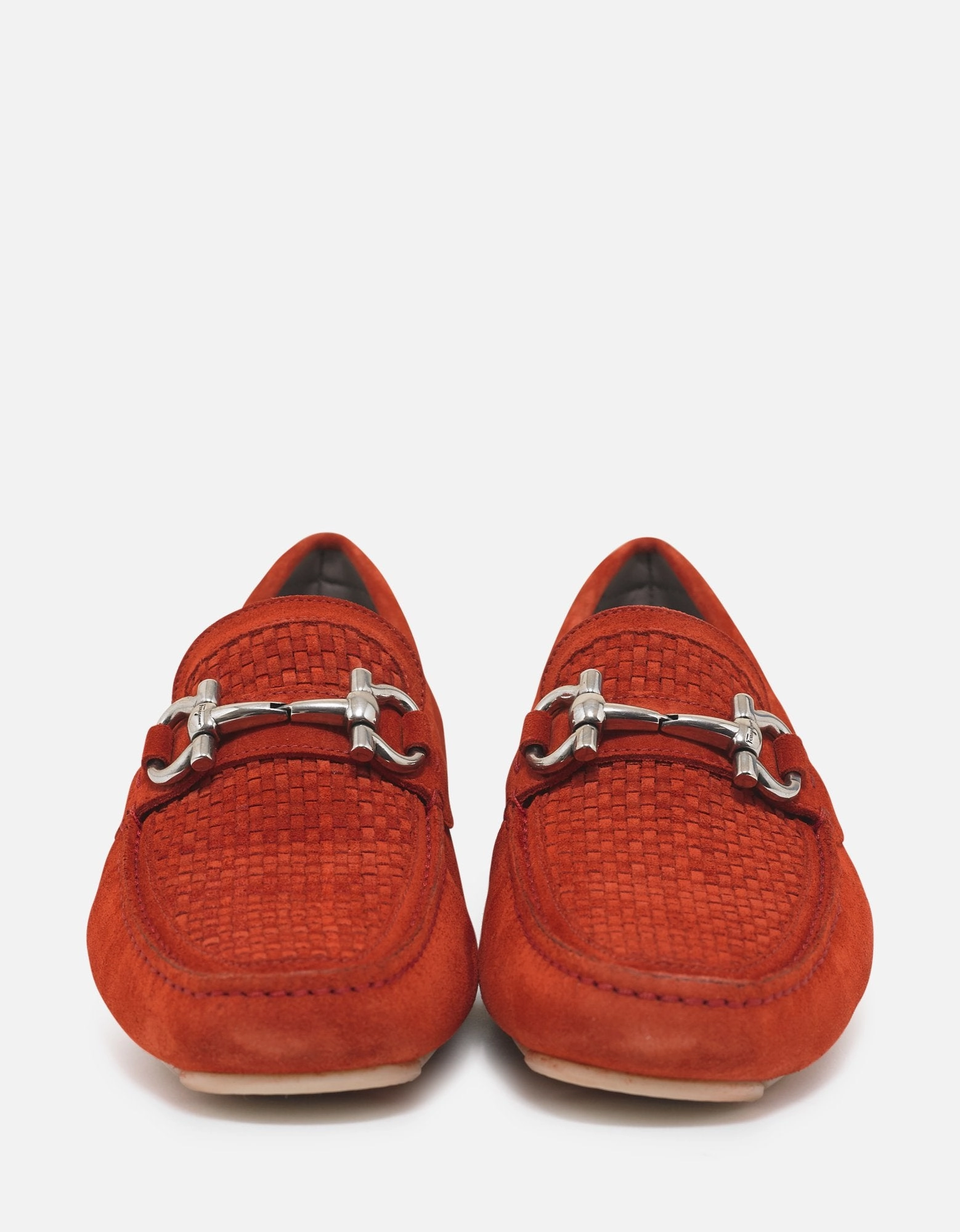 Loafers East Side Red Parigi Suede Leather Driving Shoes