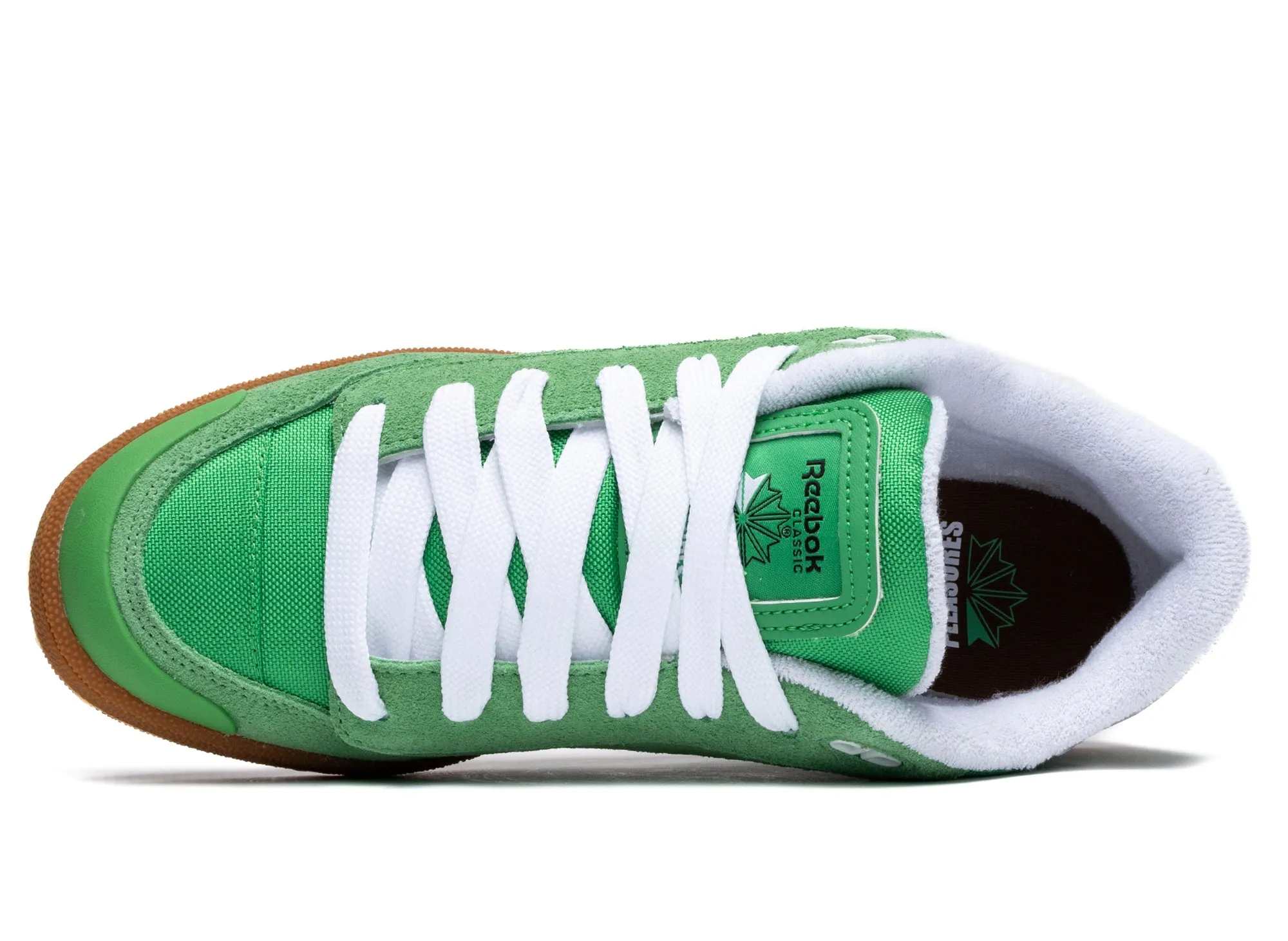 Reebok x Pleasures Club C Bulc 'Not Guilty' Beacon Boat Lace-up Shoes