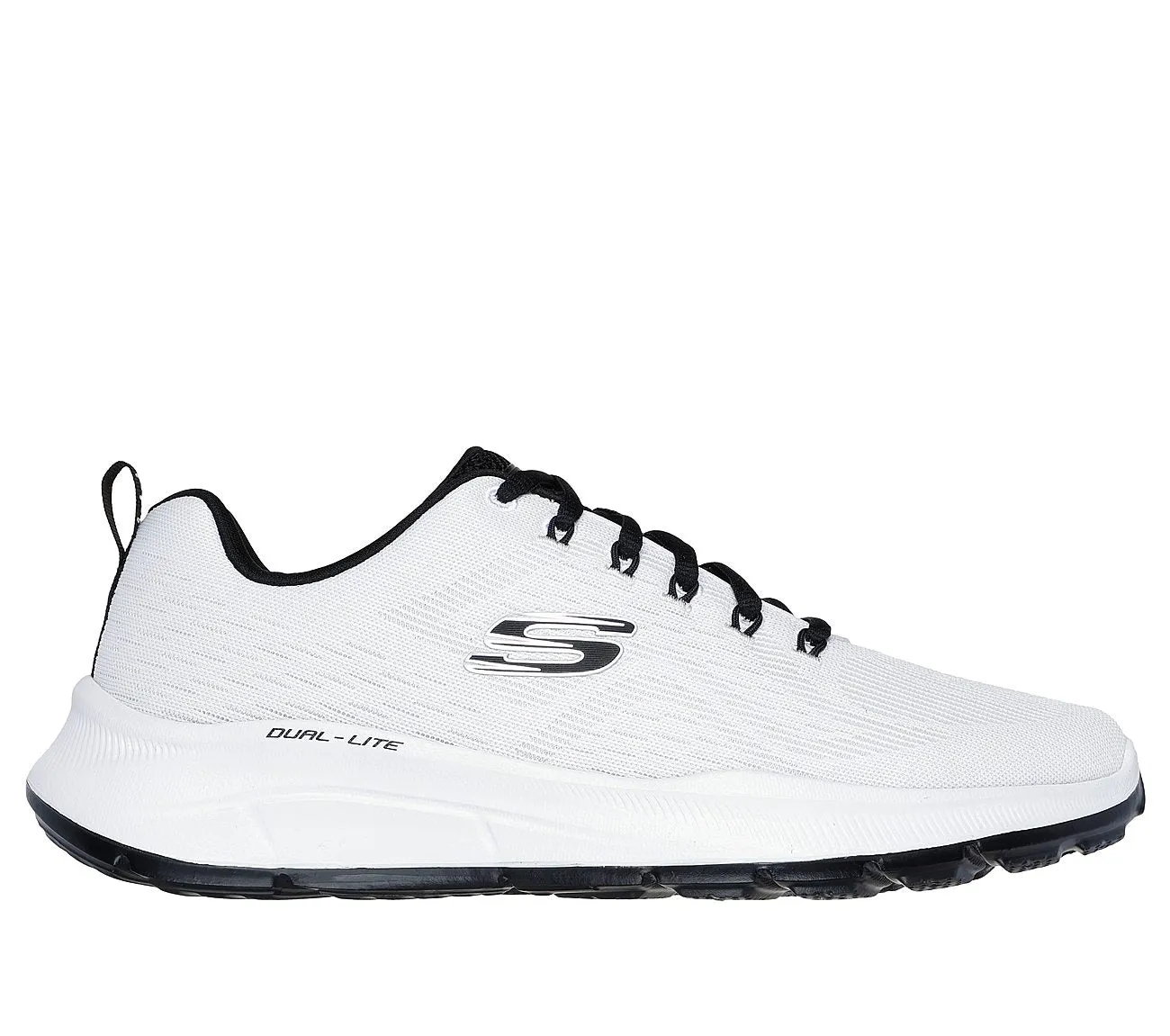 Estancia Lace-up Casual Shoe RELAXED FIT: EQUALIZER 5.0 - WHITE BLACK