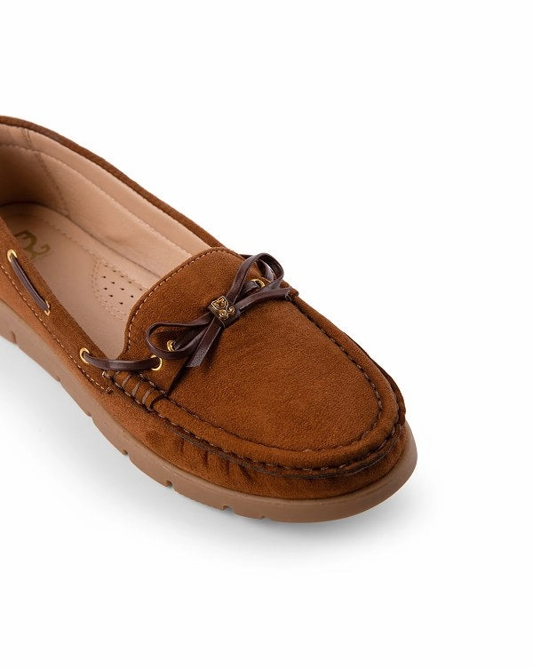 Flex Up - Caramel Brown : Loafers Navy Suit Loafers