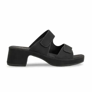 House Slippers Black Formal Slipper PU0514