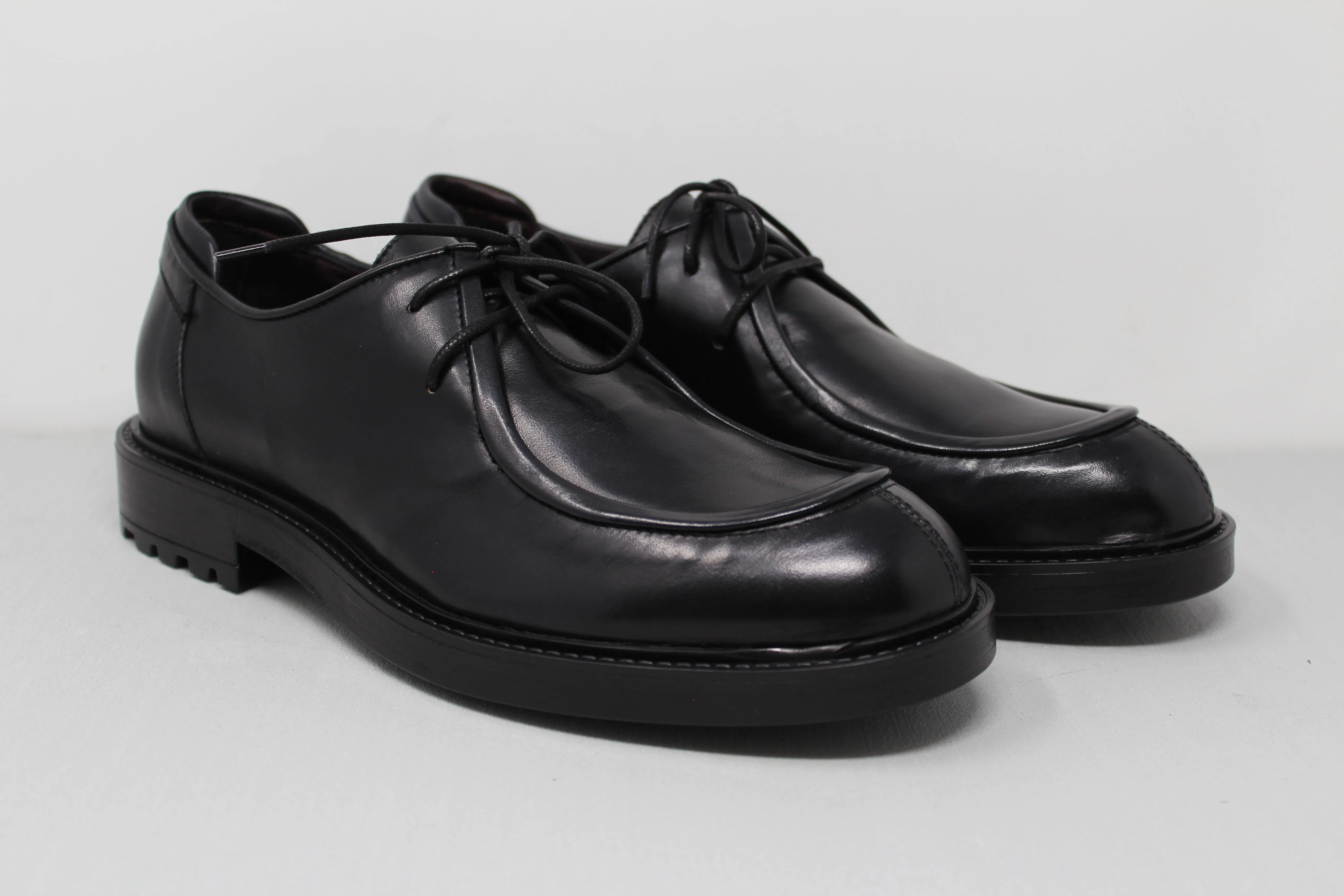 Over The Knee Lace Up Shoes M118-02