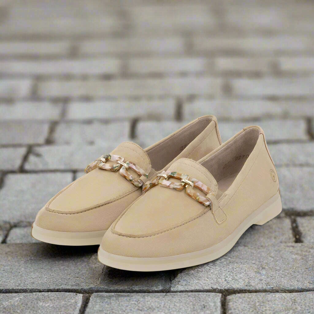 Leather Slip On Loafers REMONTE - D2F00