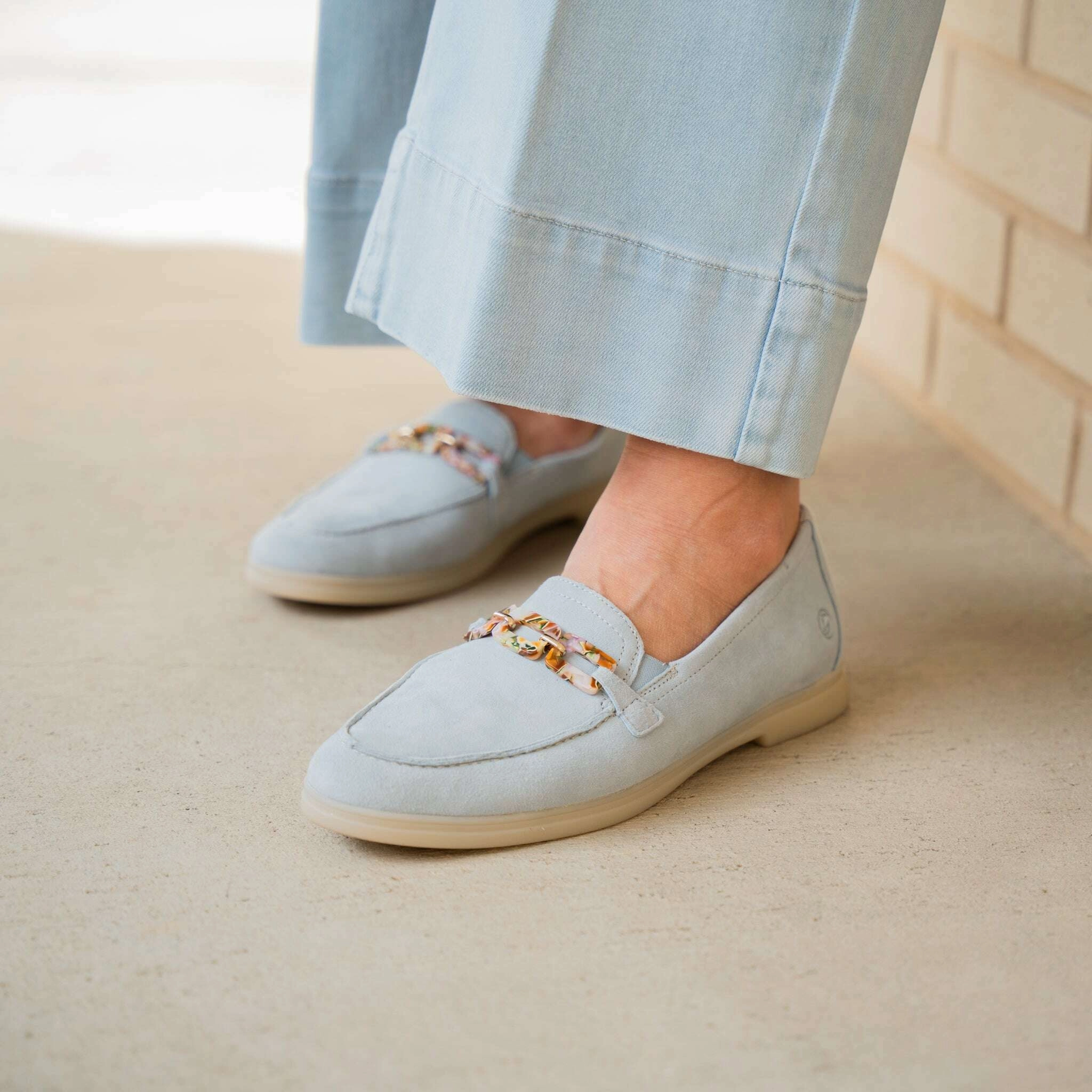 Suede Loafers Cleaning REMONTE - D2F00