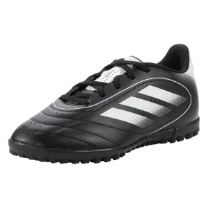 adidas Goletto IX Turf Junior Soccer Shoes (Black/White) Snakeskin Soccer Cleats