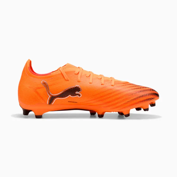 Soccer Cleats Predator PUMA Ultra 6 Match FG/AG Men's Soccer Cleats - Orange/Black/Red