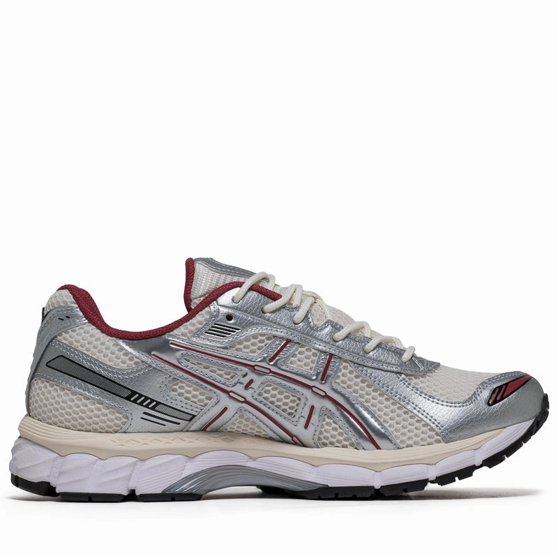 Asics Indoor Squash Shoes Asics Gel-Kayano 12.1 - Cream/Pure Silver
