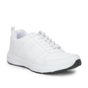 Force 10 By Liberty FORCE-8 Sports Lace Up Running Shoes Men - WHITE Barefoot Running Shoes