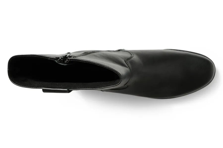 HAR PERRY BLACK Barefoot Leather Boots