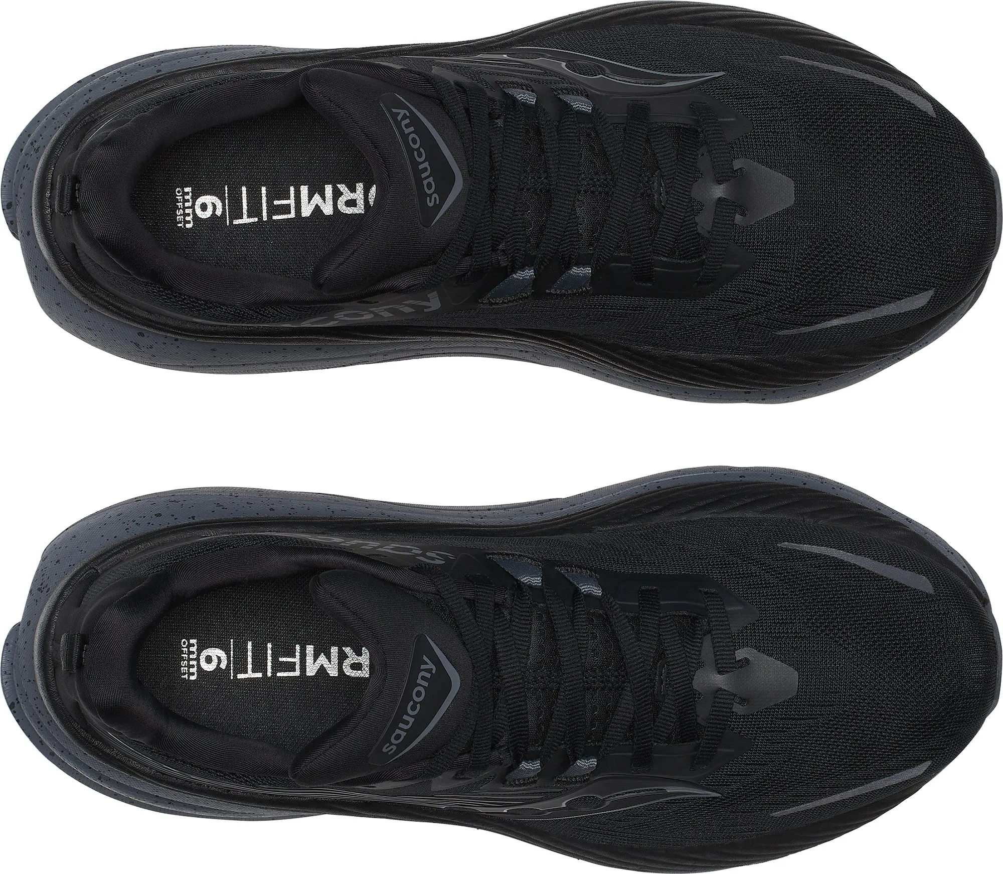 Best Shoe For Running And Walking Saucony Hurricane 24 Mens Running Shoes - Black