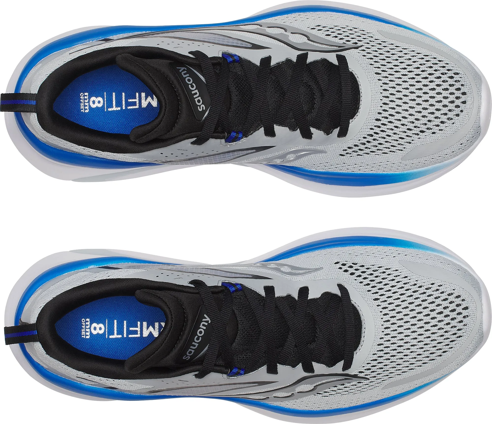 Saucony Omni 22 Mens Running Shoes - Grey Best Running Shoes With Flat Feet