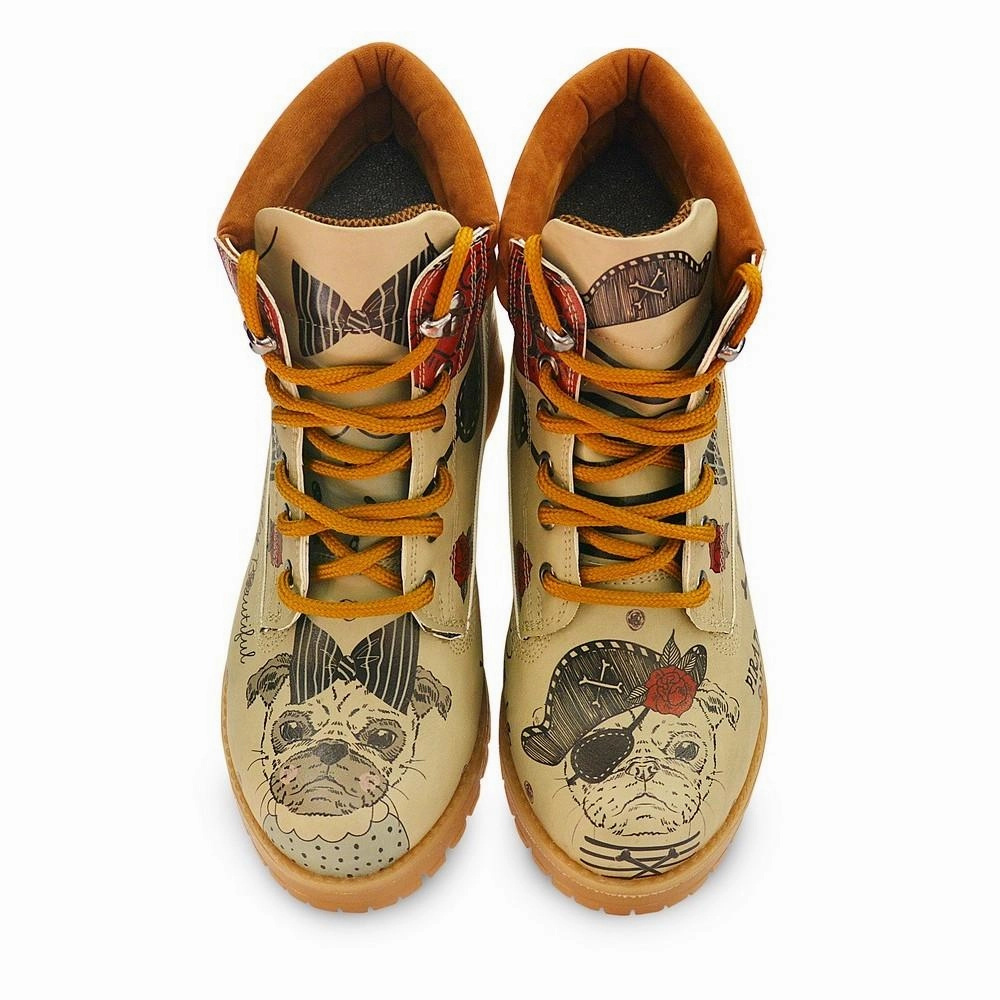 Pedro Thigh High Boots Pirates Love Short Boots KAT107