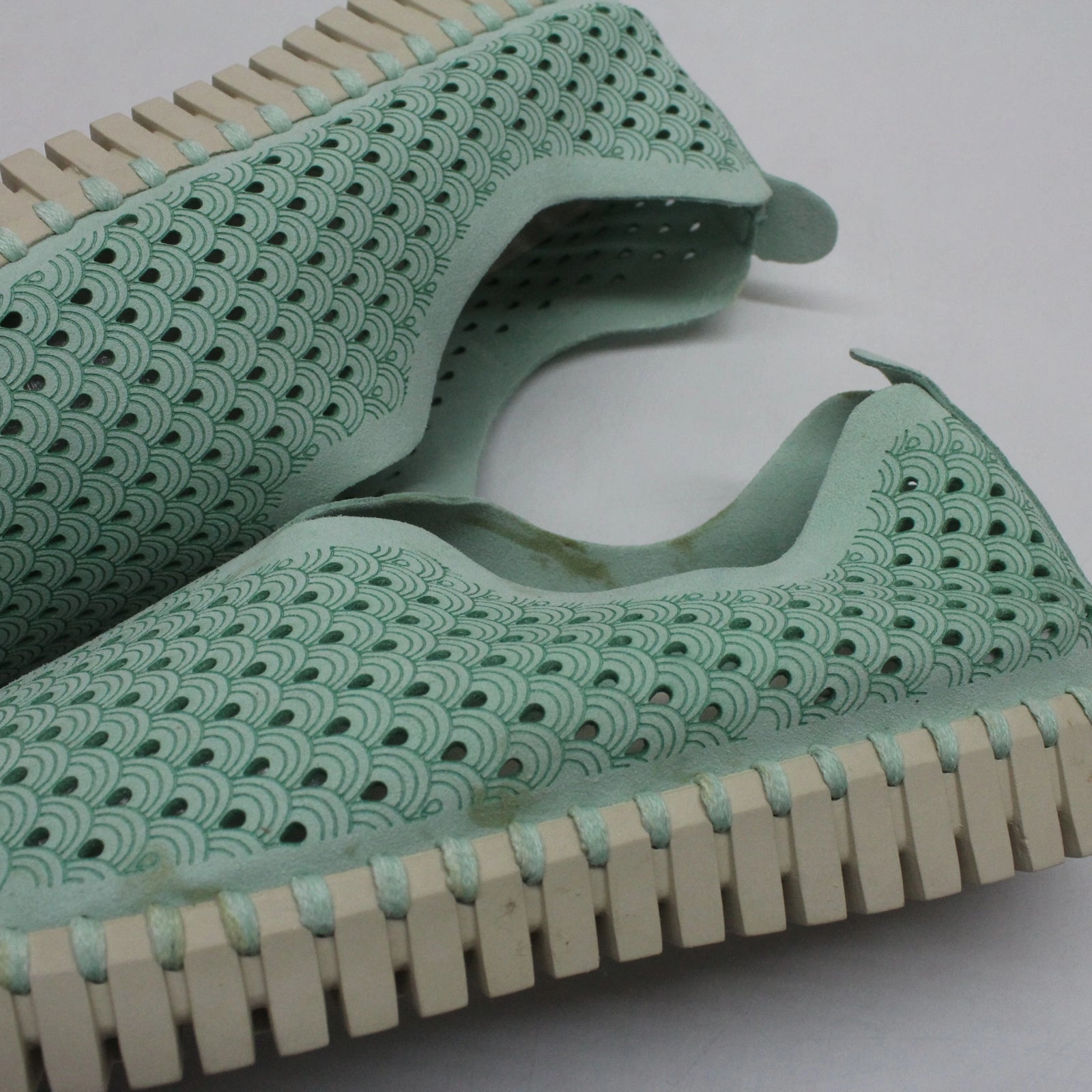 Ilse Jacobsen Tulip 3275 Textile Women's Laurel Green Slip On Shoes - UK 5 - US 7 Women - EU 37 Menu