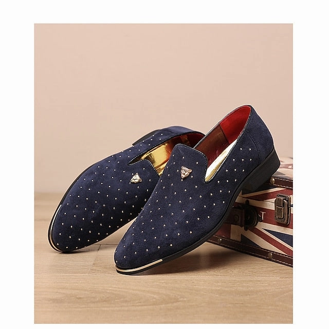 Slip-Ons Plus Loafers Drive Men's Dress Size Shoes