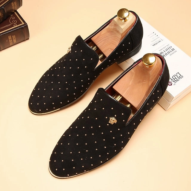 Slip-Ons Plus Loafers Drive Men's Dress Size Shoes