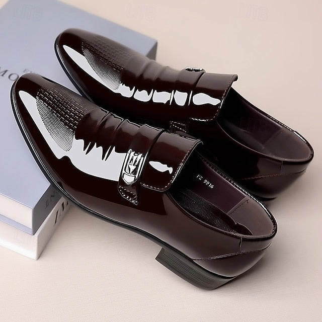 Shoes Dress Slip-On Men's  Classic Leather Patent