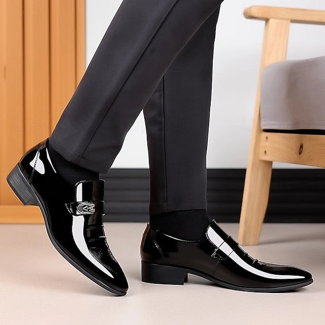 Shoes Dress Slip-On Men's  Classic Leather Patent