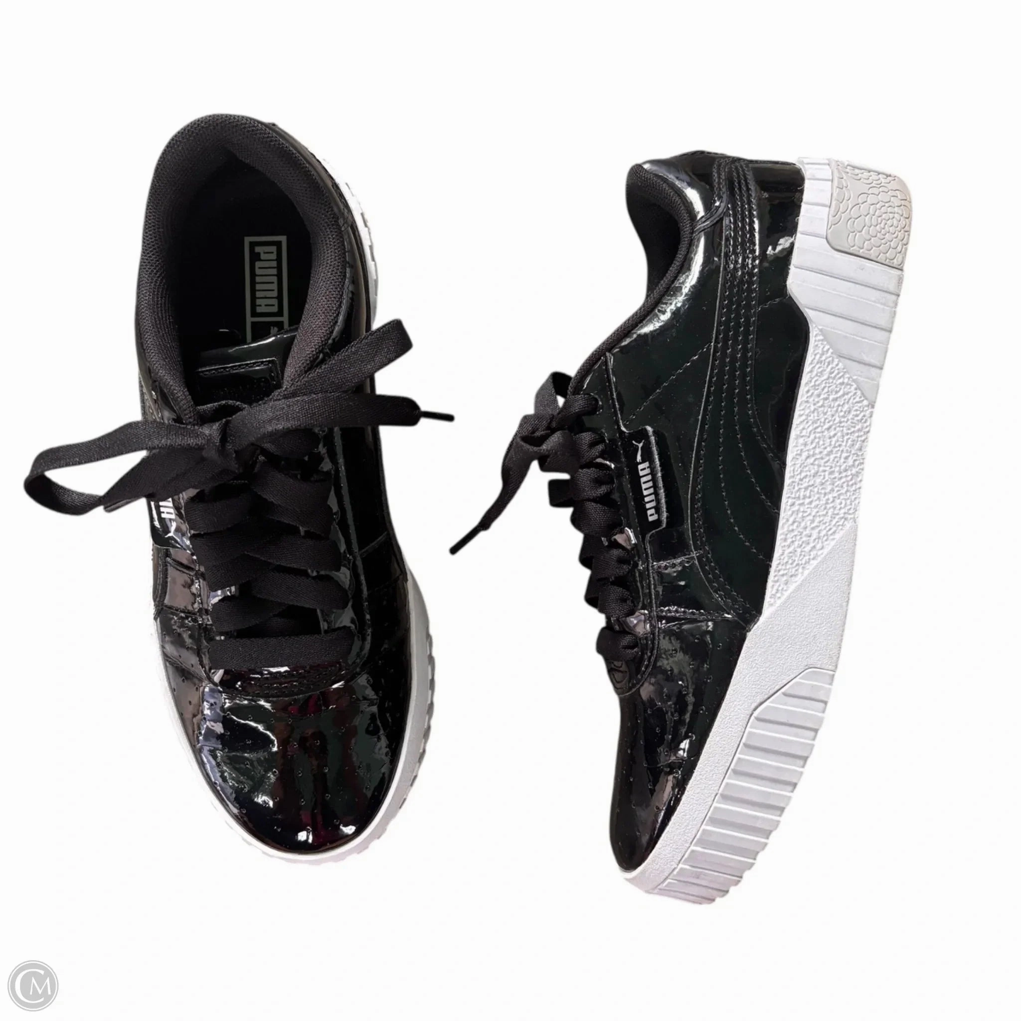 Shoes Sneakers By Puma In Black, Size: 6.5 Puma Dial Lace Shoes