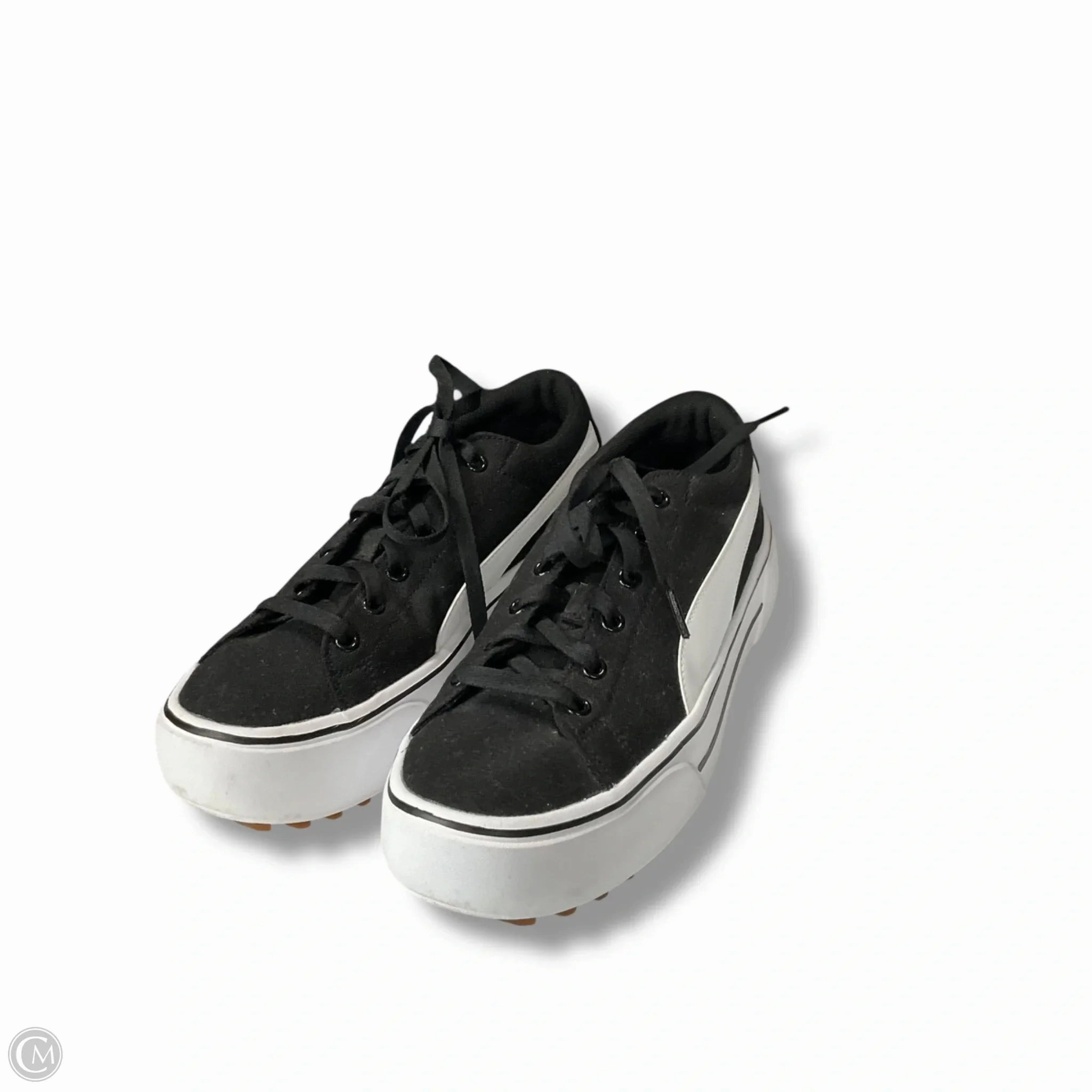 Puma Shoes Chunky Laces Shoes Sneakers Platform By Puma In Black & White, Size: 9.5