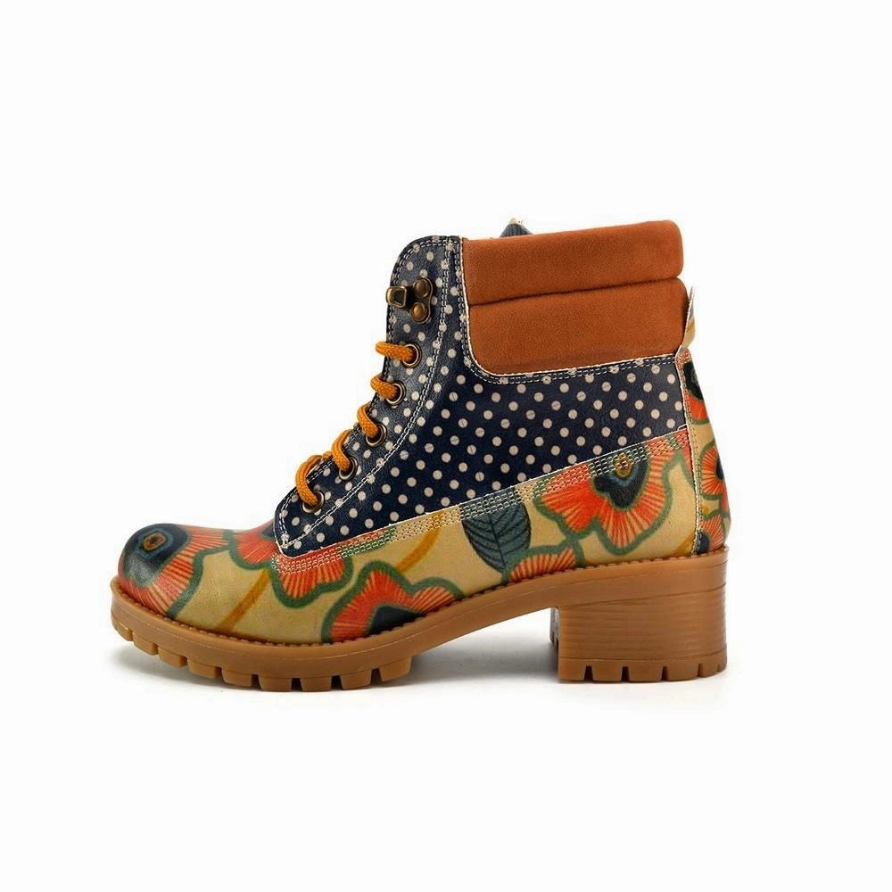 Chocolate Brown Suede Boots Short Boots KAT127