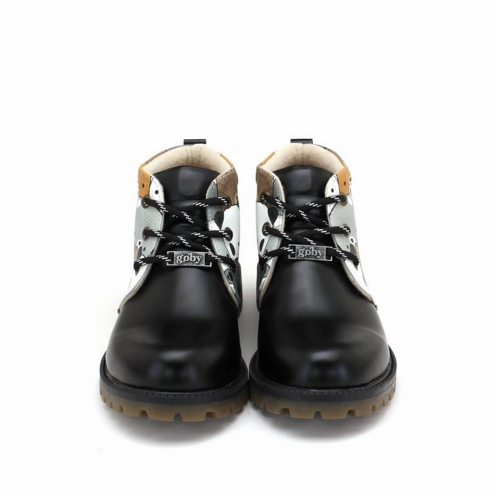 Short Boots RUGH106 Cream Colored Cowgirl Boots