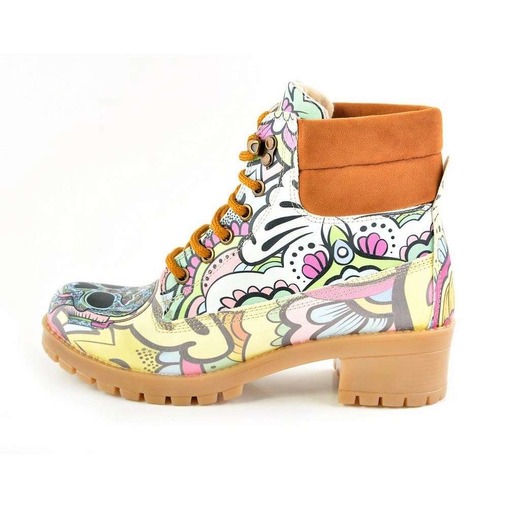 Short Boots WKAT117 Go Go Boots 60s