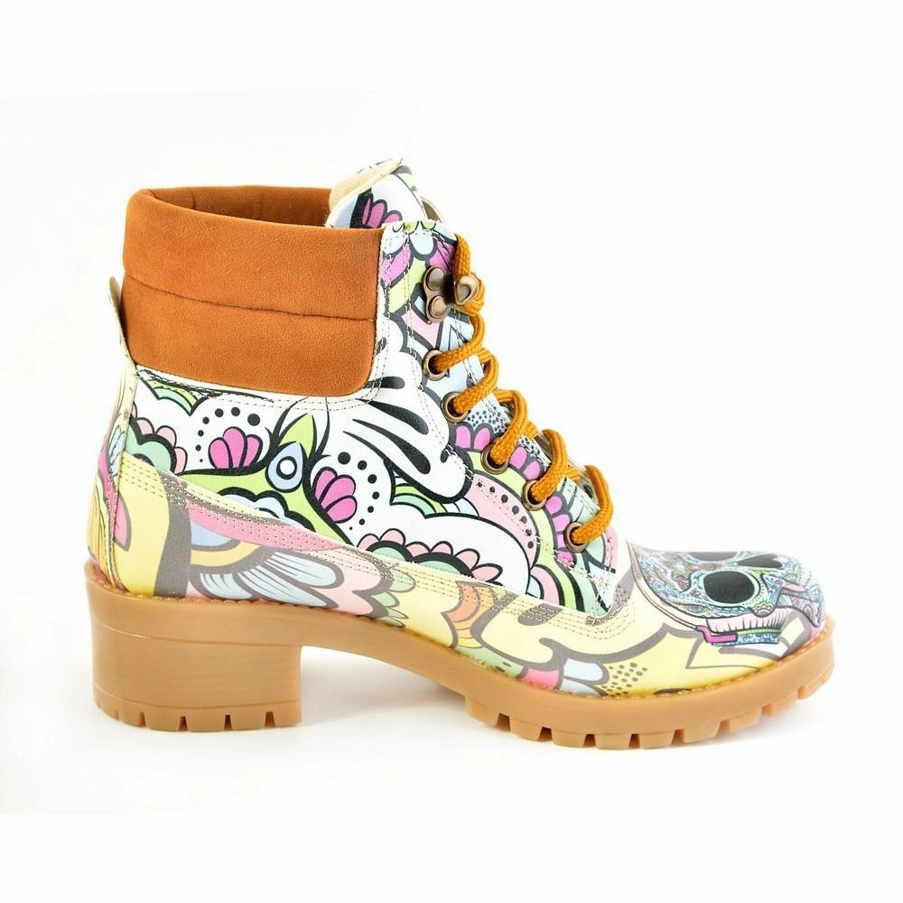 Short Boots WKAT117 Cow Boots