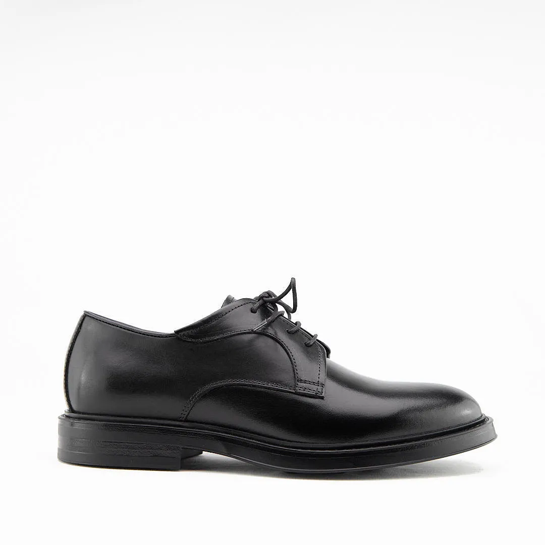 Derby Shoes Sole SILIG NERO - Derby Uomo in Pelle di Vitello - HUNDRED100