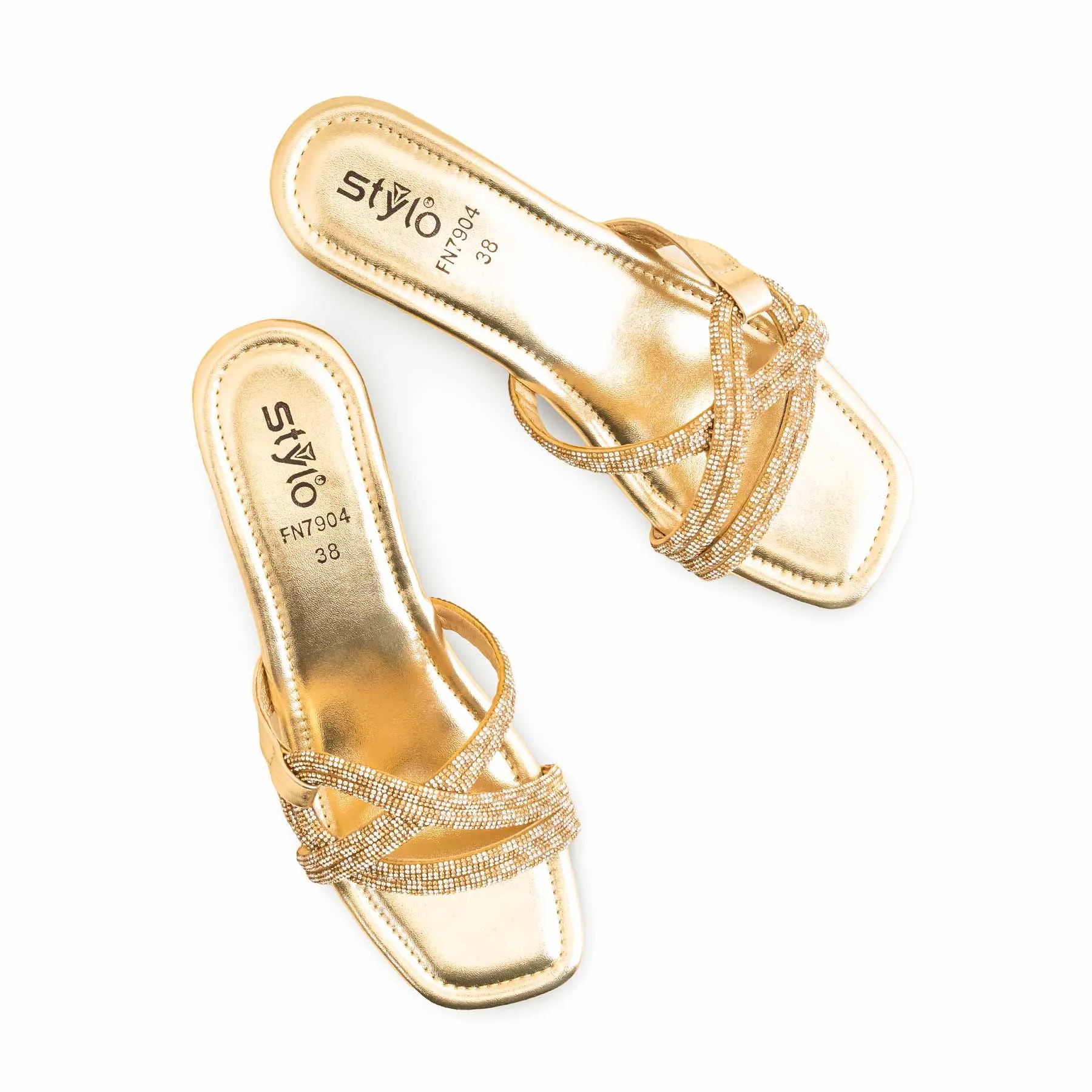 Golden Fancy Women Slipper FN7904 Espadrilles Slippers